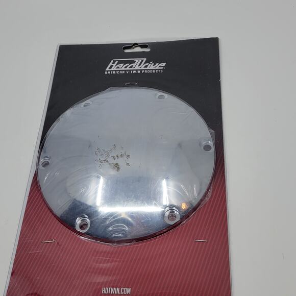 HardDrive 820-51832 Chrome Derby Cover Late XL Chrome New, sealed - Picture 3 of 7
